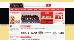 Desktop Screenshot of pawsandtailspetstore.com